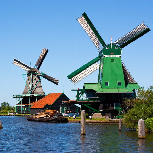 OS MOINHOS DE ZAANSE SCHANS