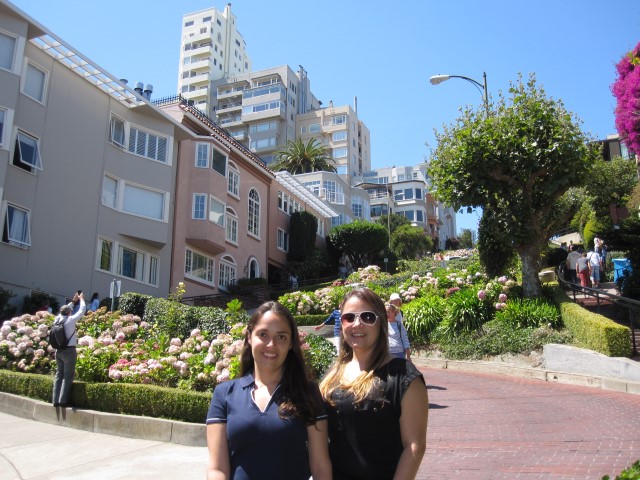 Lombard Street São Francisco Califórnia Na dúvida embarque