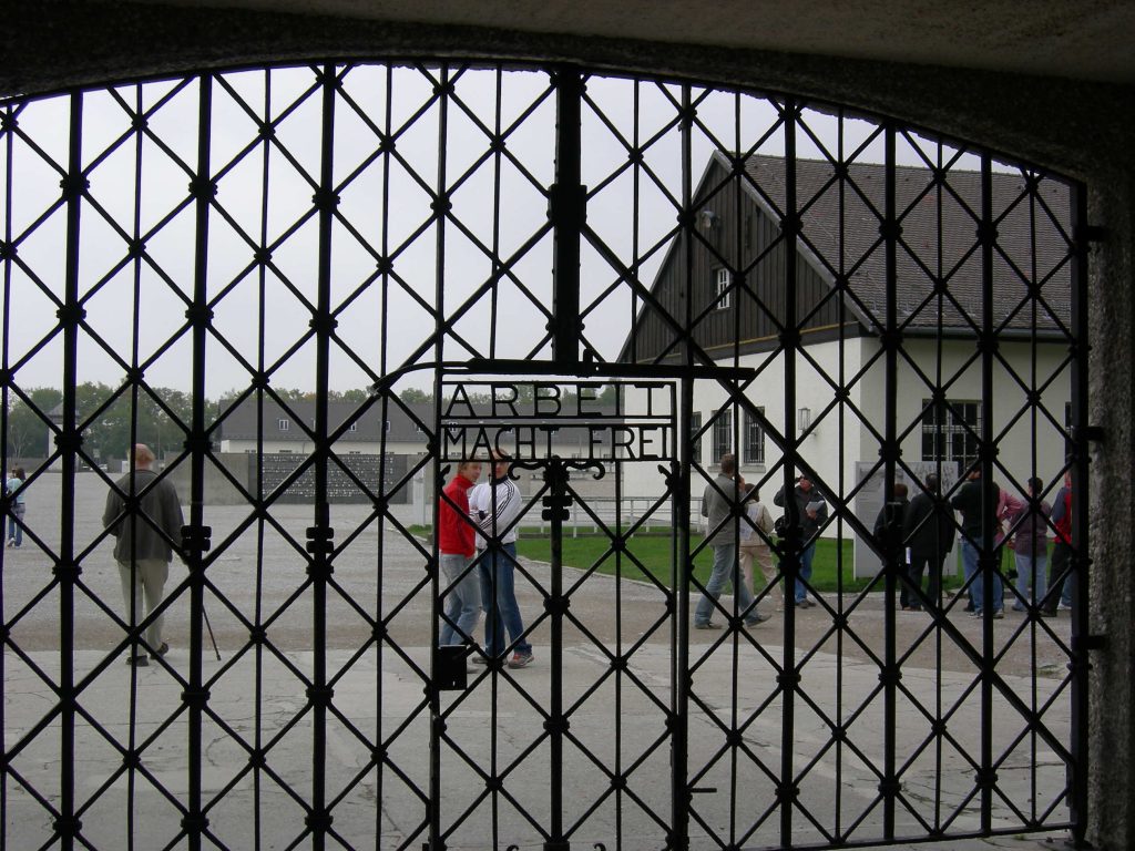 portão entrada Dachau