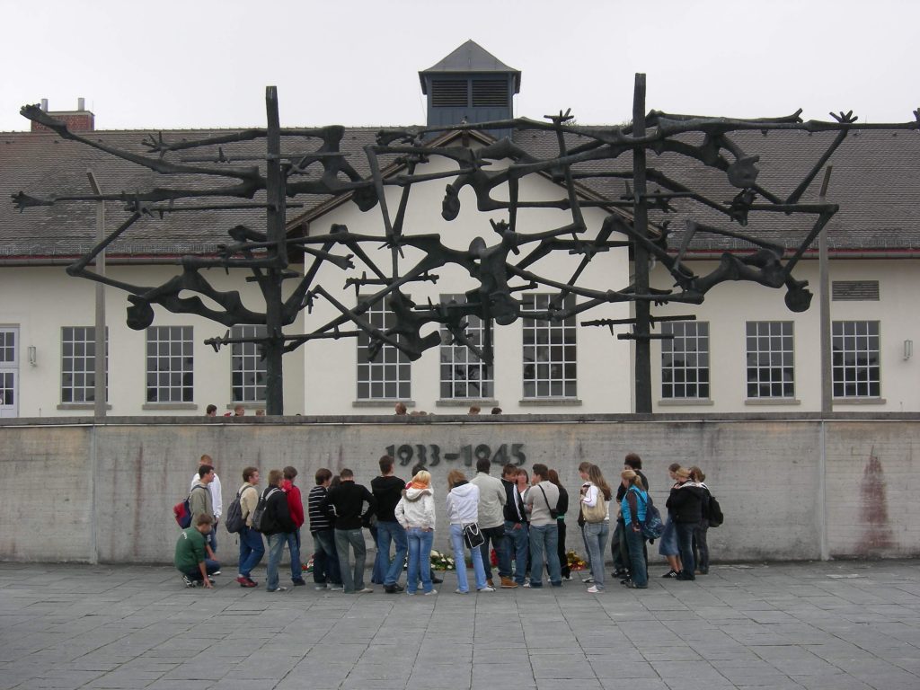 escultura campo de concentração de Dachau, Alemanha