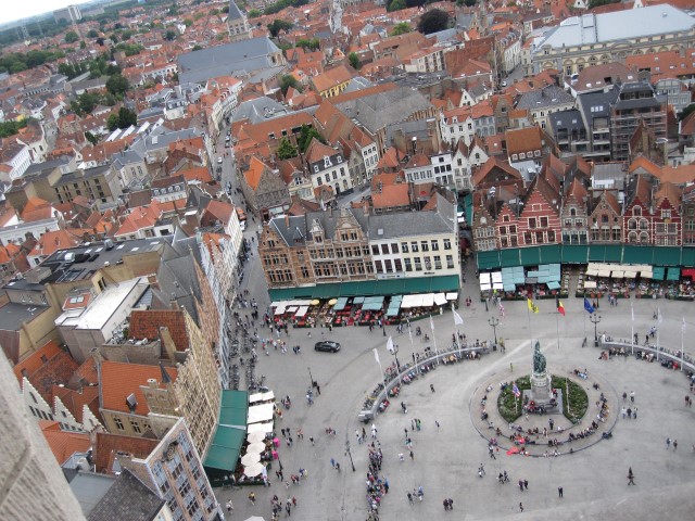 vista do campanário Belfry Bruges Na dúvida embarque (2) (Small)