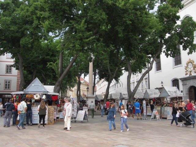 feirinha na bratislava Leste Europeu