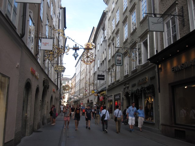 rua pedestre salzburg