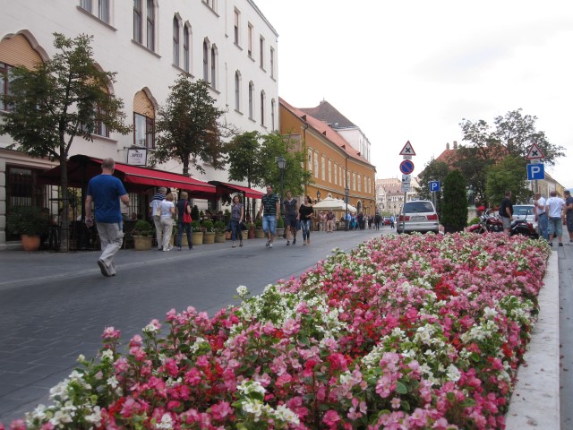 rua florida budapeste hungria na duvida embarque