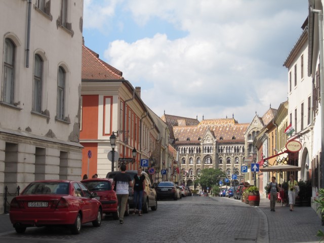 ruas de buda budapeste hungria na duvida embarque