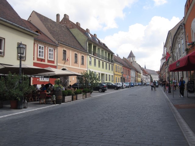 ruas de buda budapeste hungria na duvida embarque