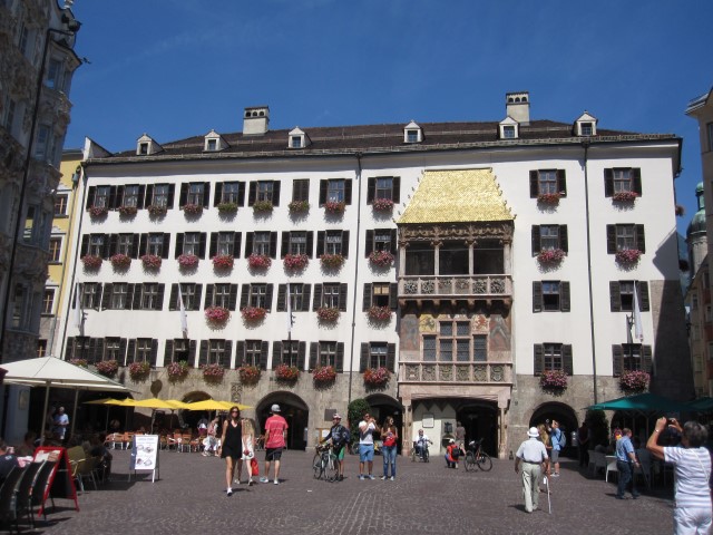 telhado dourado golden roof Innsbruck Na dúvida embarque