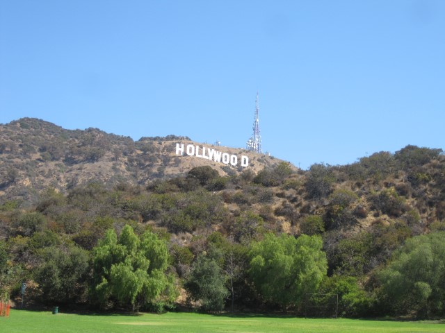 Hollywood sign Los Angeles Na dúvida embarque