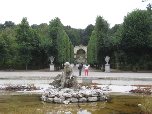 jardins Schönbrunn Viena Áustria Na dúvida embarque