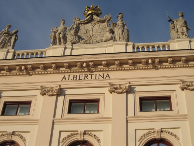 museu Albertina Viena Áustria Na dúvida embarque
