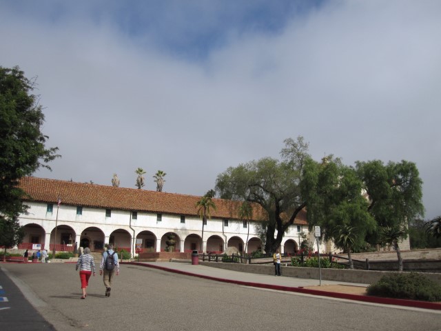 old mission Santa Barbara California Na dúvida embarque