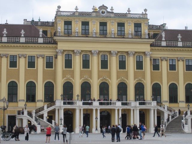 schloss Schönbrunn Viena Áustria Na dúvida embarque