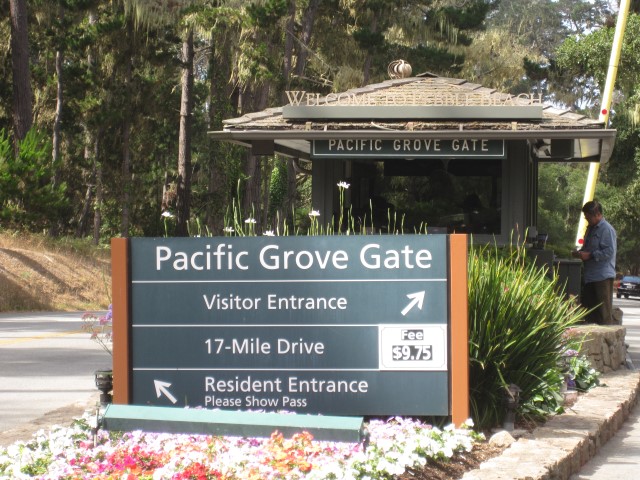 17 mile drive, pebble beach, california, Na dúvida embarque