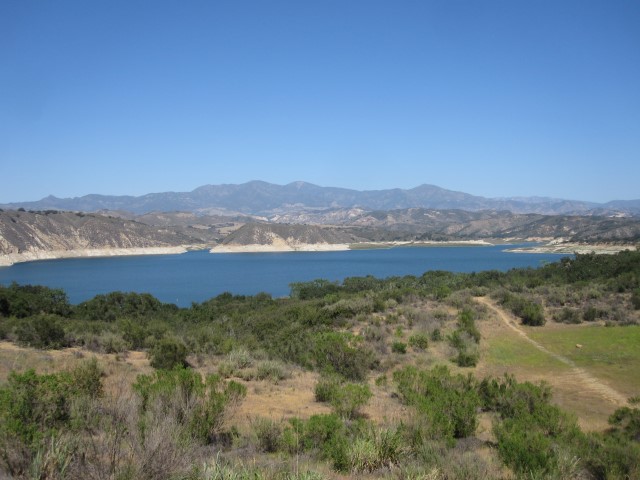 Cachuma lake, lago Cachuuma, Vale de Santa Ynez,California, Na dúvida embarque