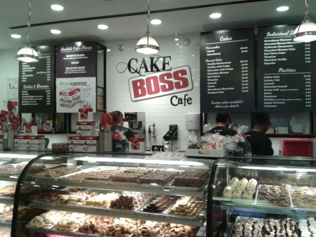 Cake Boss Café loja da rodoviária Nova York  Na dúvida embarque
