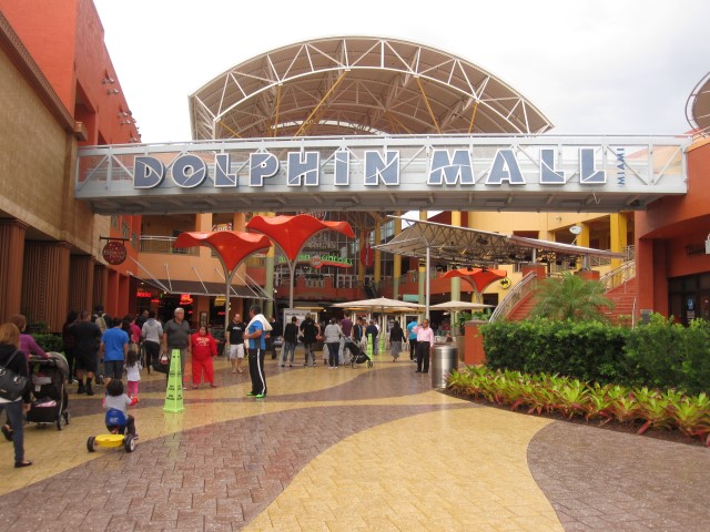 Dolphin Mall compras em Miami Florida Na dúvida embarque