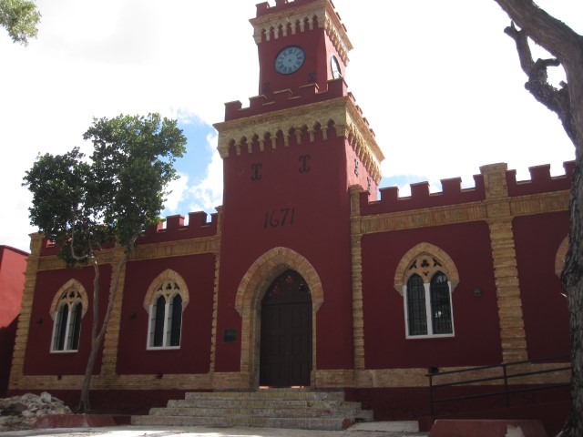 Fort Christian Charlotte Amalie St. Thomas Na dúvida embarque