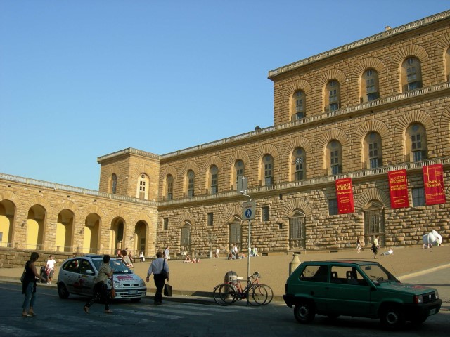 Palácio Pitti Palazzo Pitti Florença Firenze Italia Na dúvida embarque