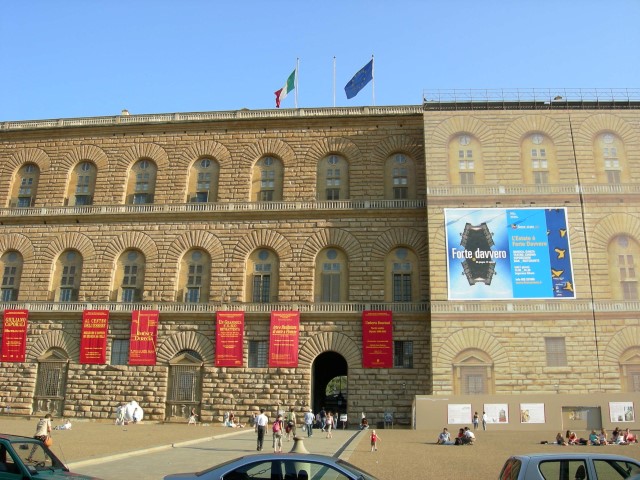 Palácio Pitti Palazzo Pitti Florença Firenze Italia Na dúvida embarque