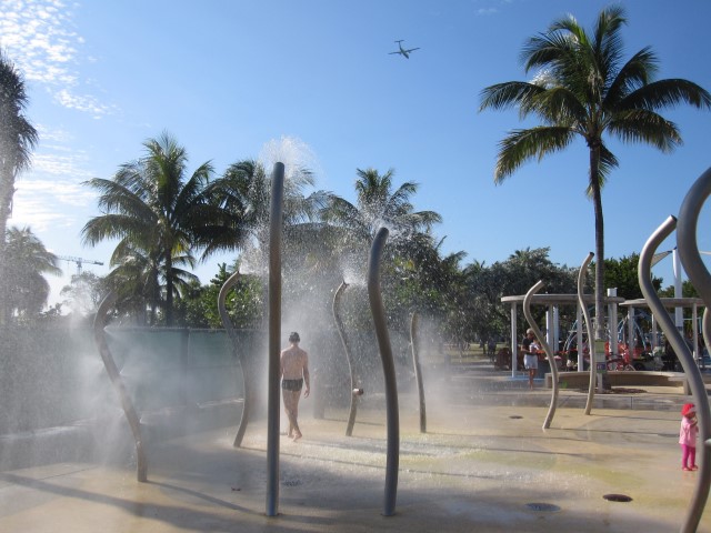 South Pointe Park South beach Miami Florida Na dúvida embarque