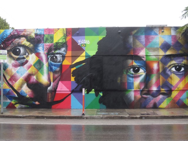 Wynwood Walls street art arte de  rua grafitti grafite Miami Design district Florida Na dúvida embarque