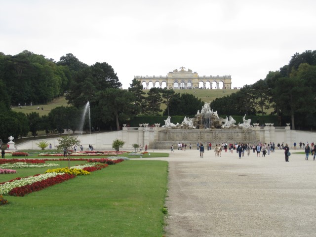 Gloriette Schönbrunn Viena Áustria Na dúvida embarque