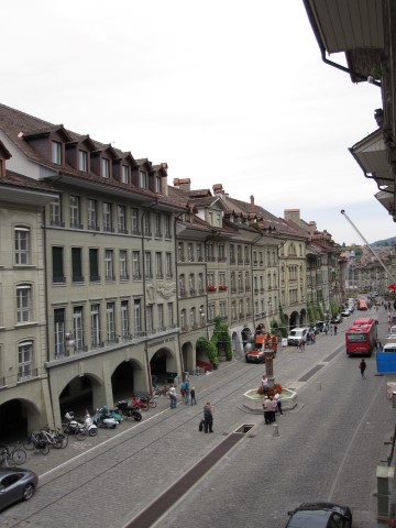 vista da casa de Einstein Berna Suíça Na dúvida embarque