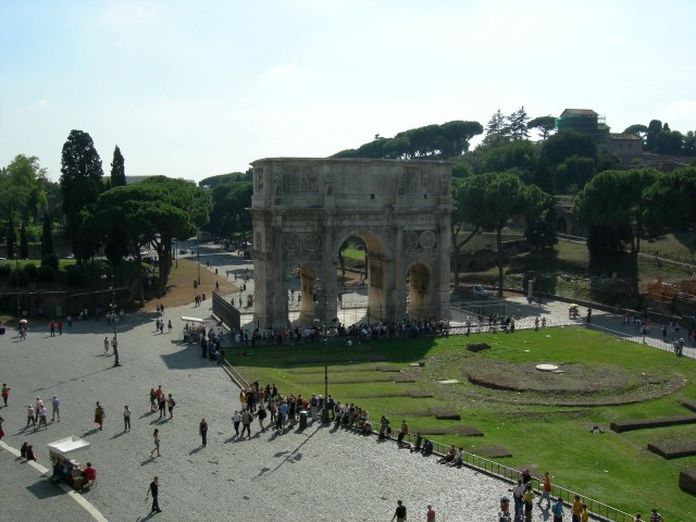 Arco de Constantino Roma Na dúvida embarque (Small)