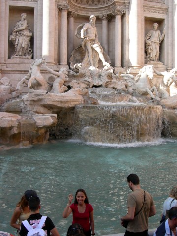 Fontana di Trevi Roma Itália Na dúvida embarque (Small)