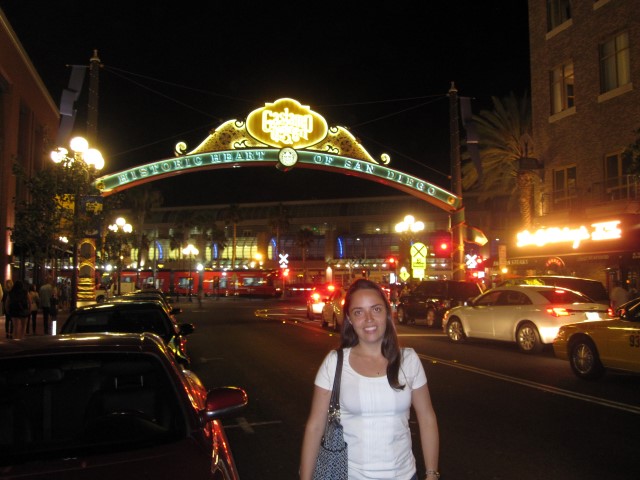 Gaslamp Quarter San Diego Na dúvida embarque