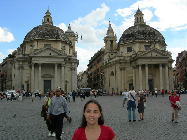 Piazza del Popolo Roma Na dúvida embarque (Small)