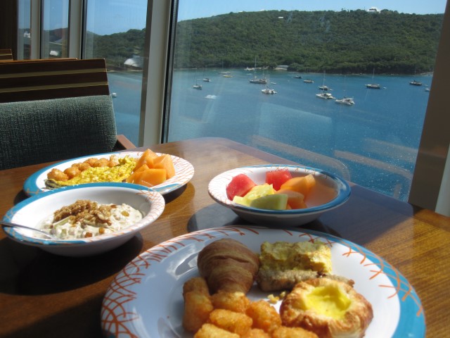 café da manhã breakfast Royal Caribbean Na dúvida embarque (Small)