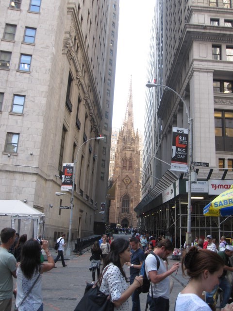 Trinity Church Nova York sul da ilha Na dúvida embarque (Small)