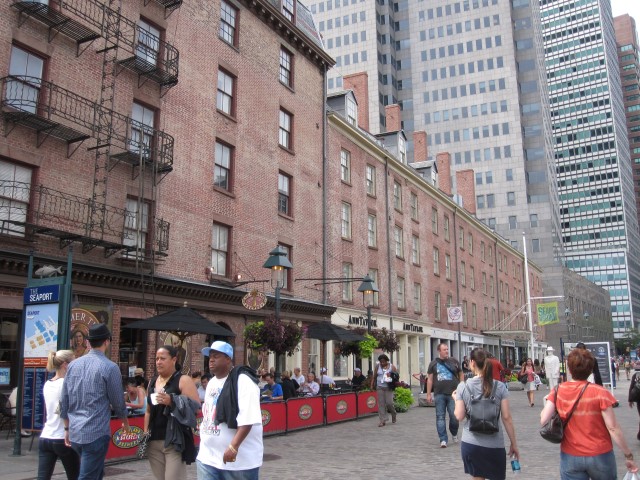 south street seaport pier 17sul da ilha nova York Na dúvida embarque (Small)