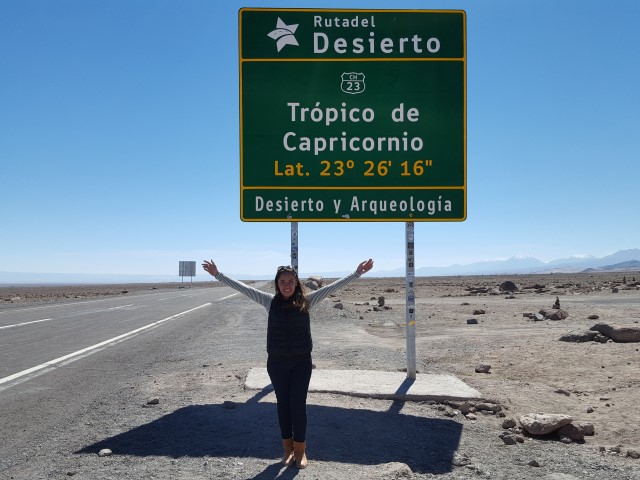 Tropico de Capricórnio Deserto do Atacama