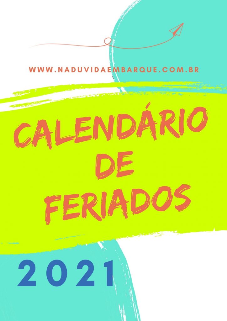 feriados em 2021